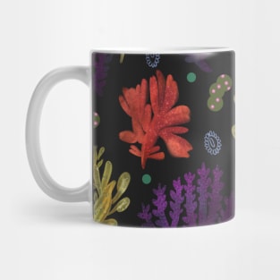 seaweed and corals Mug